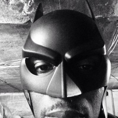 a pic of me in a batman mask